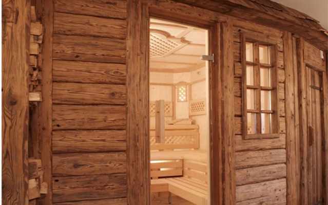 Puristische Sauna